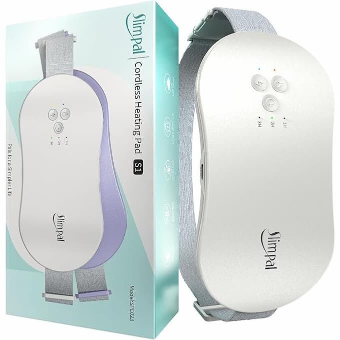 پد حرارتی و لرزشی گرفتگی عضلات پریودی برند Slimpal مدل SPC023 